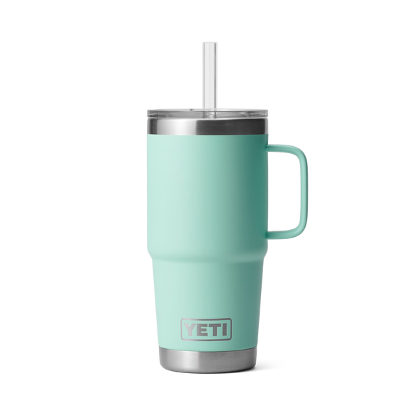 YETI Rambler® Mug De 25 oz (710 ml) Avec couvercle à paille Sea Foam