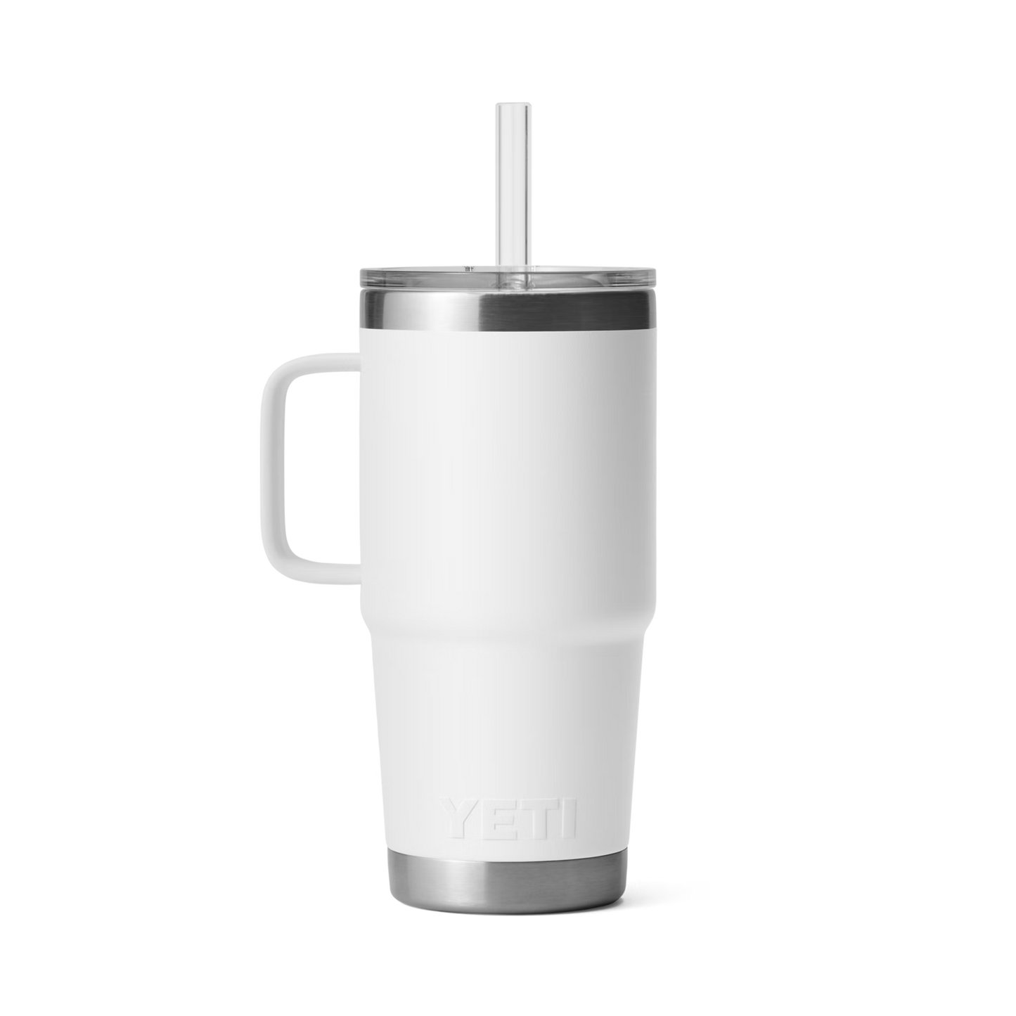 YETI Rambler® Mug De 25 oz (710 ml) Avec couvercle à paille Blanc