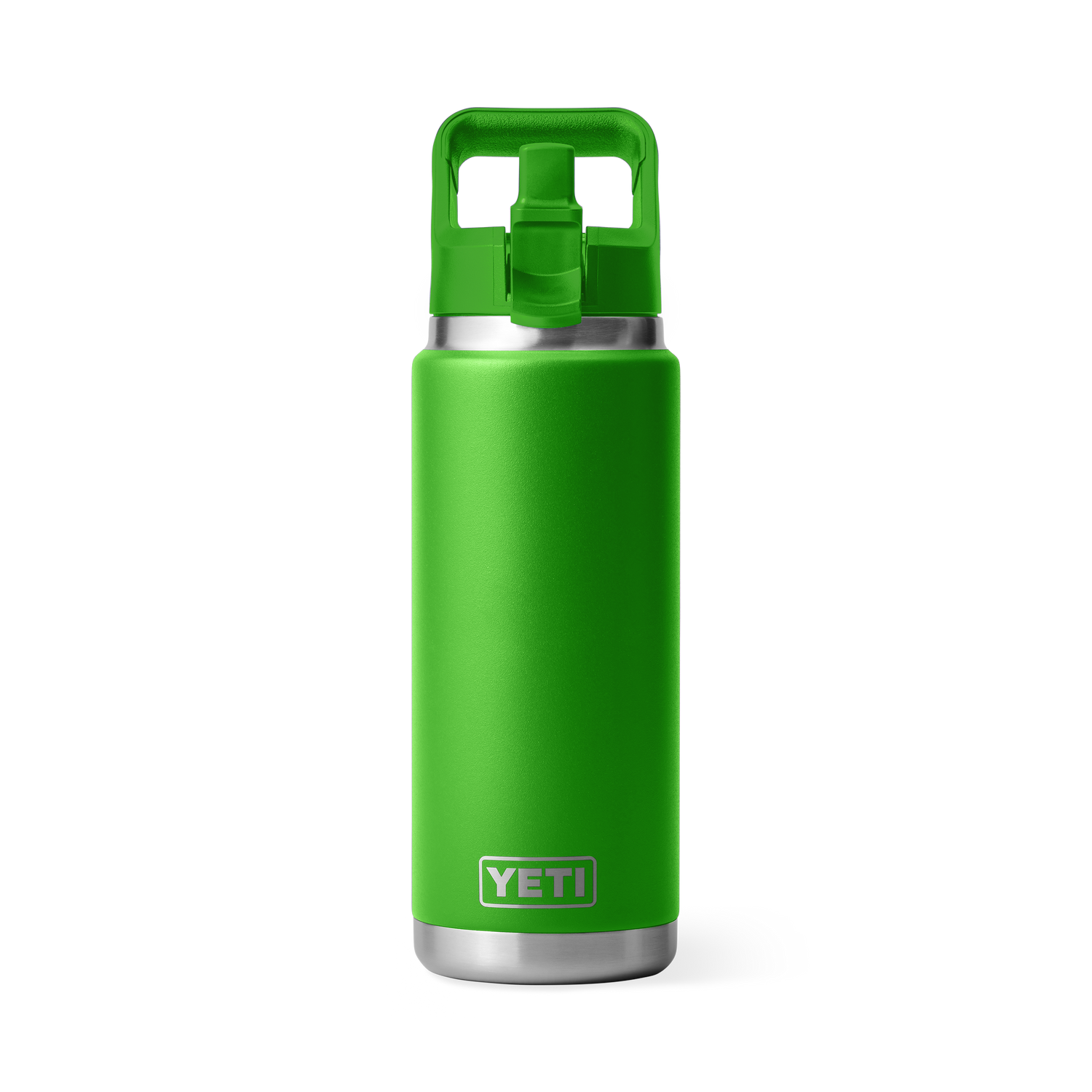 YETI Rambler® Bouteille de 26 oz (739 ml) avec bouchon à paille Canopy Green