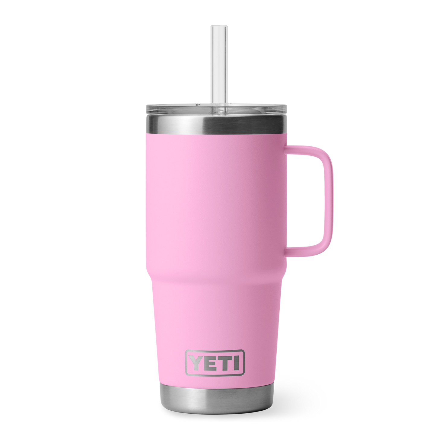 YETI Rambler® Mug De 25 oz (710 ml) Avec couvercle à paille Power Pink