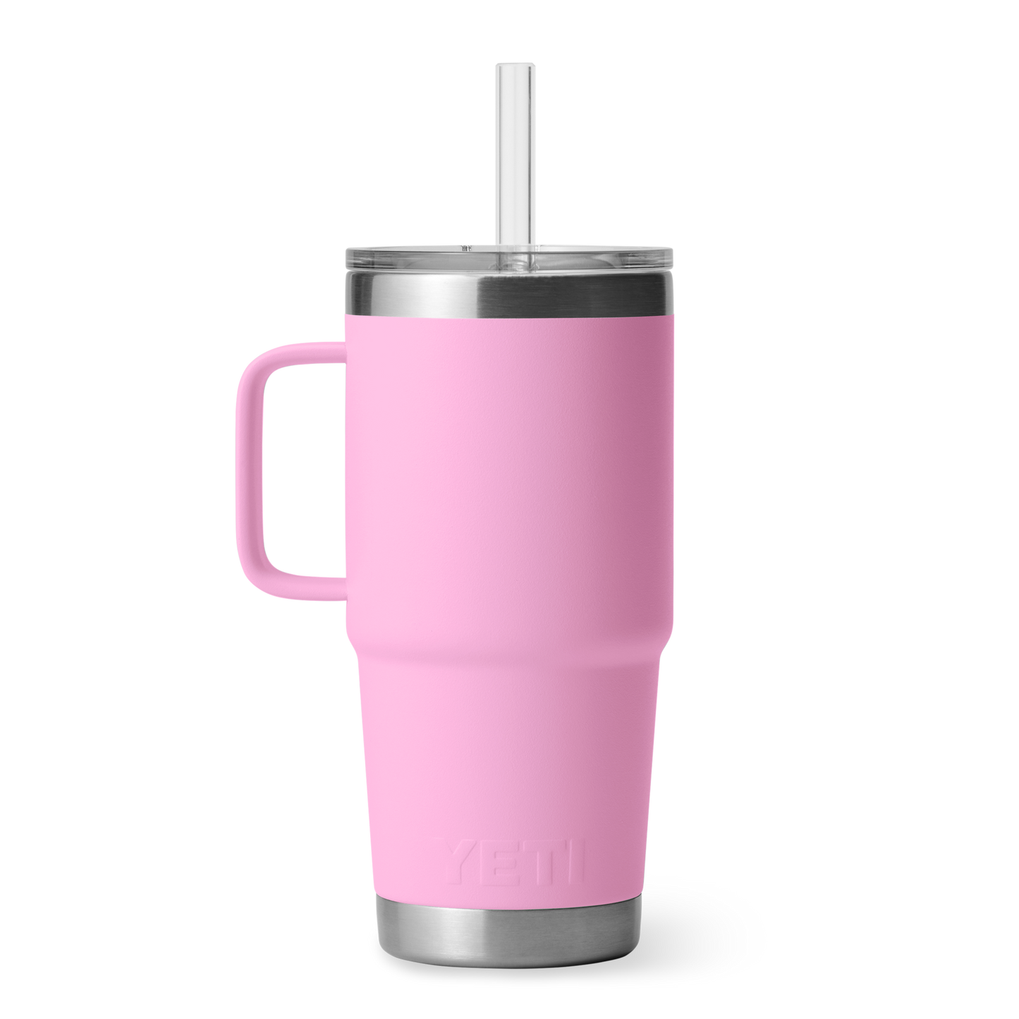 YETI Rambler® Mug De 25 oz (710 ml) Avec couvercle à paille Power Pink