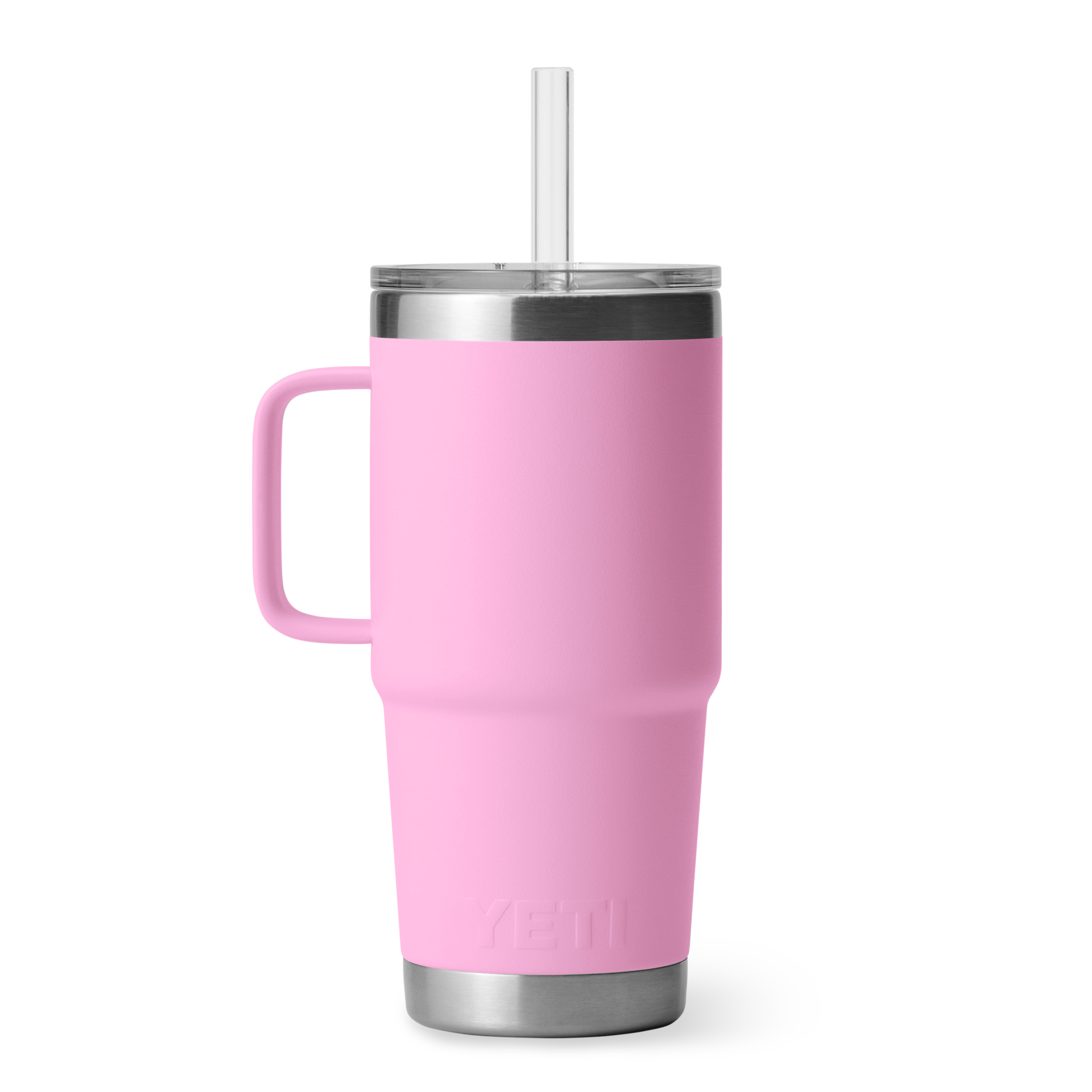 YETI Rambler® Mug De 25 oz (710 ml) Avec couvercle à paille Power Pink