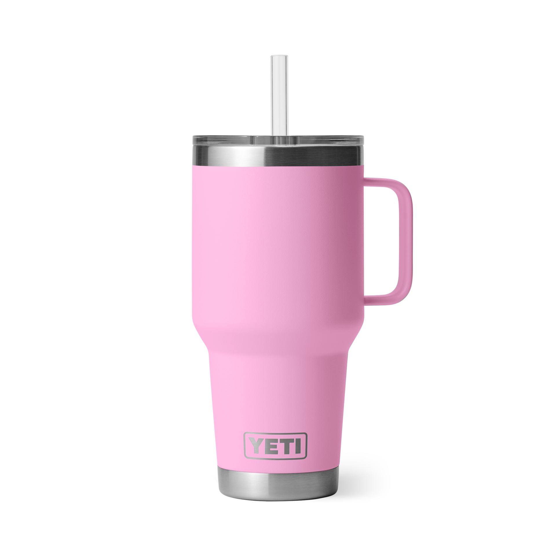 YETI Rambler® Mug De 35 oz (994 ml) Avec couvercle à paille Power Pink