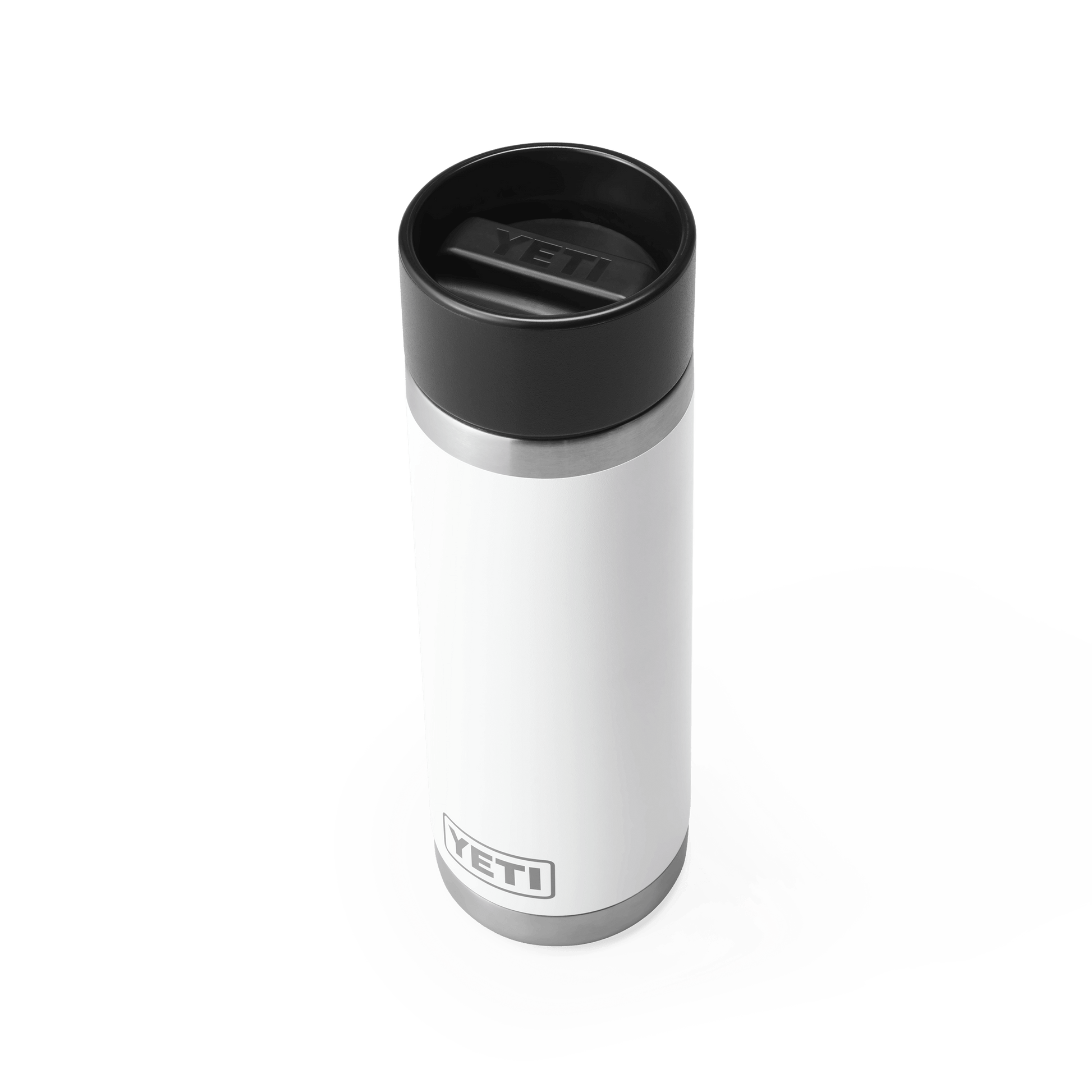 YETI Rambler® Bouteille 18 oz (532 ml) avec bouchon Hotshot Blanc