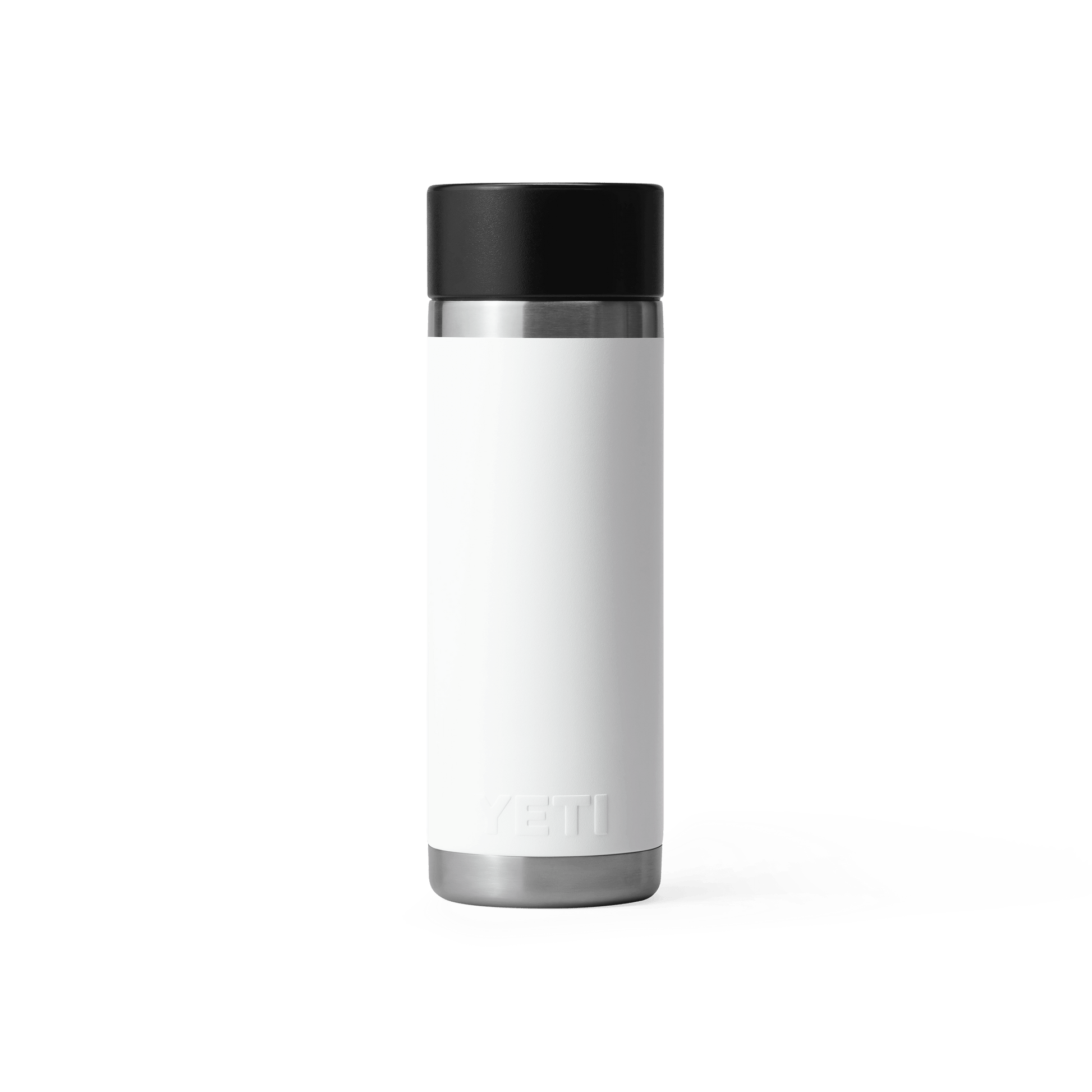 YETI Rambler® Bouteille 18 oz (532 ml) avec bouchon Hotshot Blanc