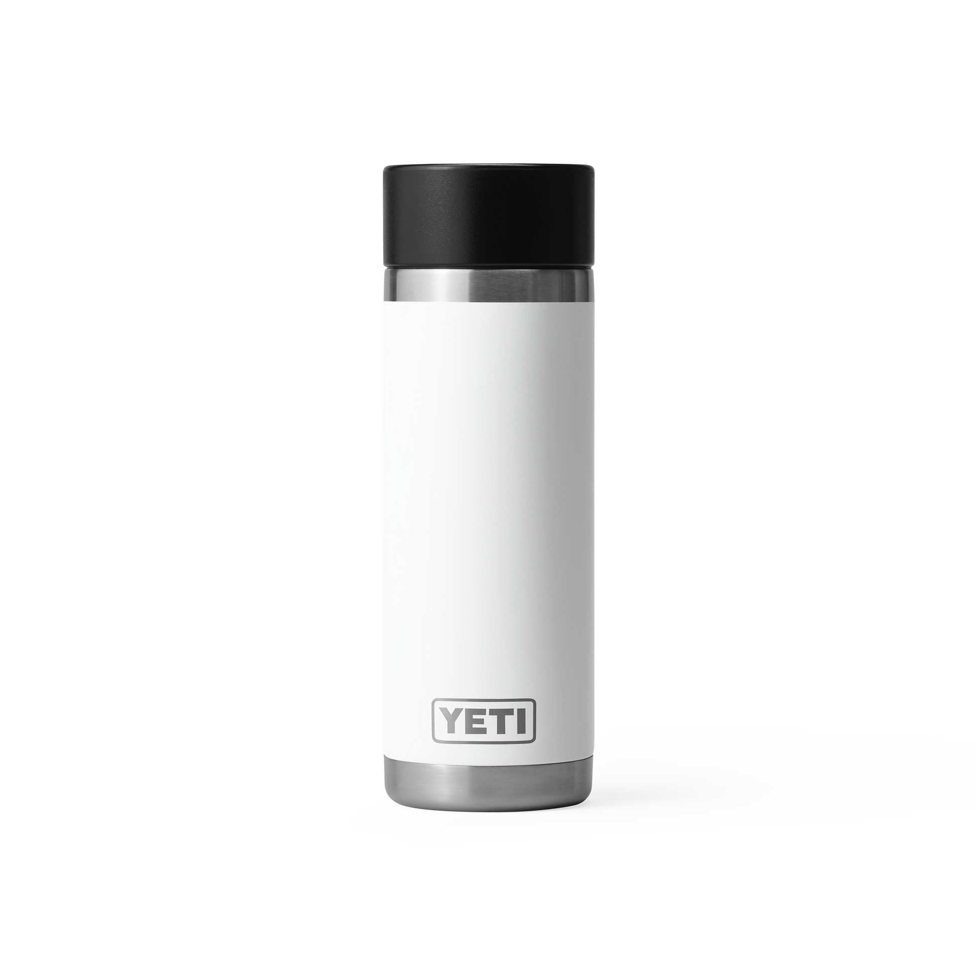 YETI Rambler® Bouteille 18 oz (532 ml) avec bouchon Hotshot Blanc
