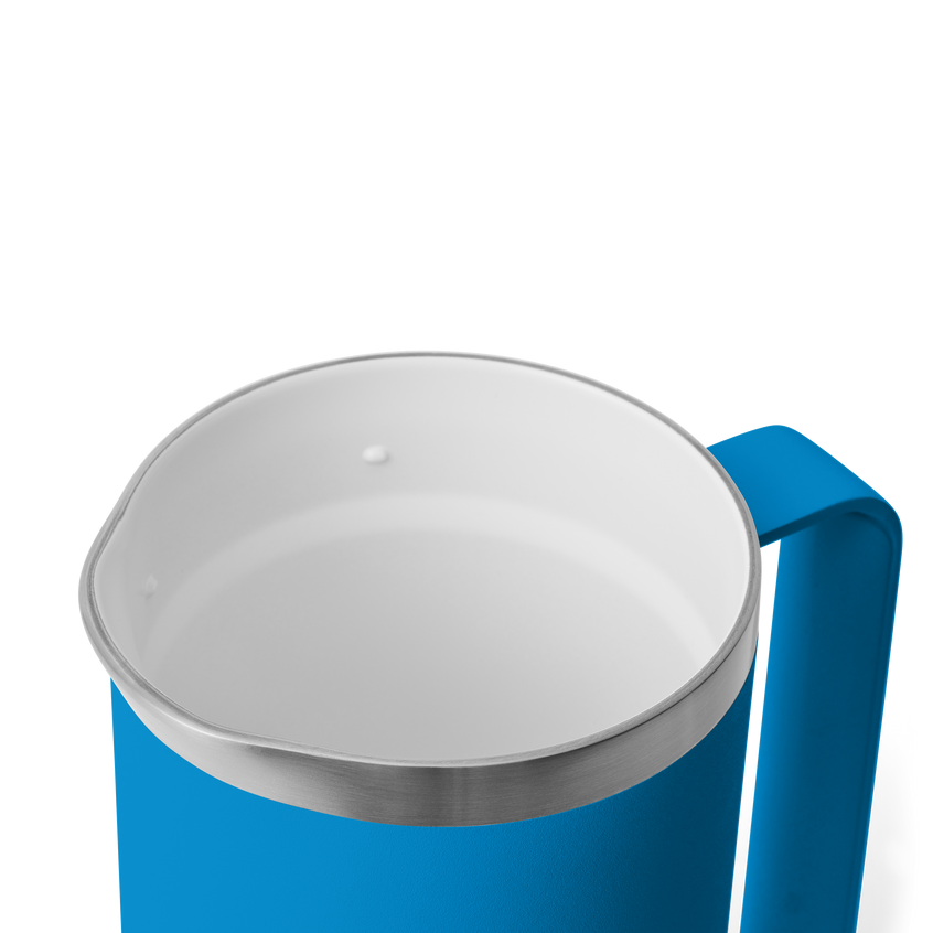 YETI Cafetière à piston Rambler® de 34 oz Big Wave Blue