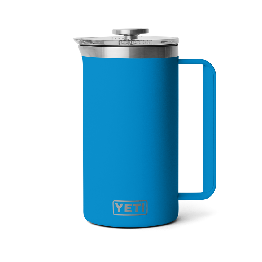 YETI Cafetière à piston Rambler® de 34 oz Big Wave Blue