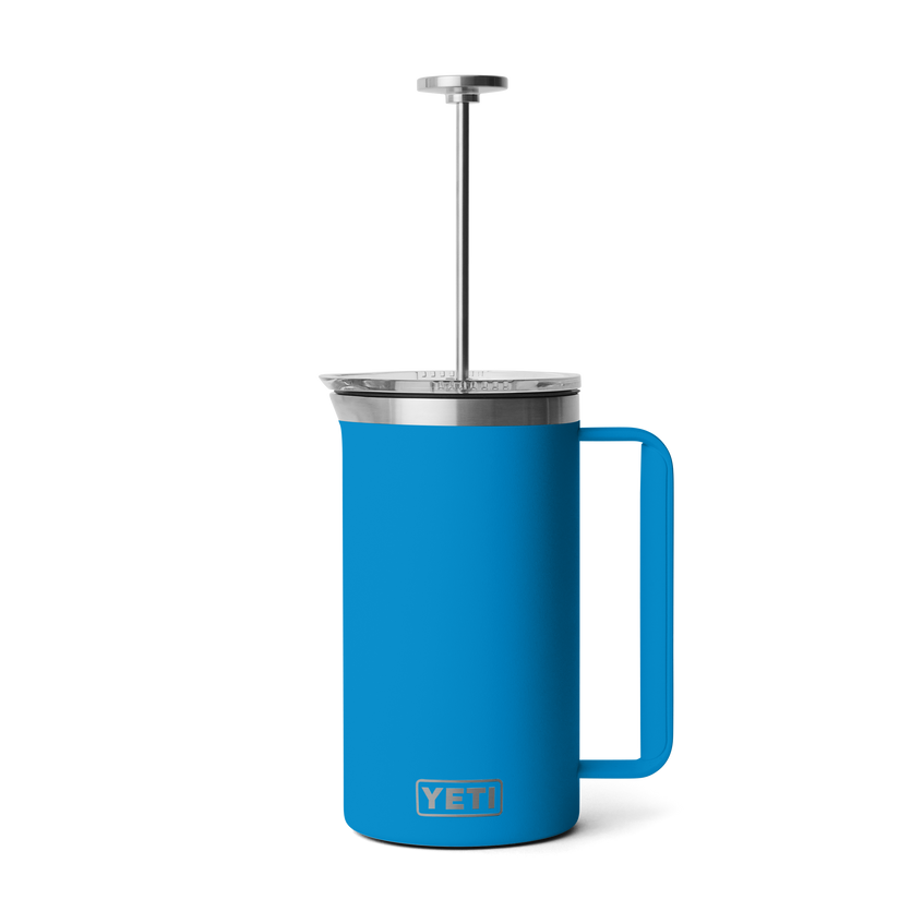 YETI Cafetière à piston Rambler® de 34 oz Big Wave Blue