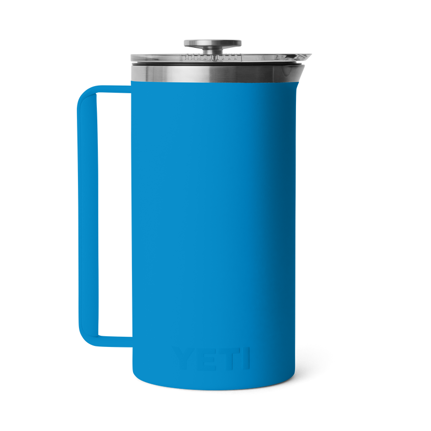 YETI Cafetière à piston Rambler® de 64 oz Big Wave Blue