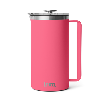 YETI Cafetière à piston Rambler® de 64 oz Tropical Pink