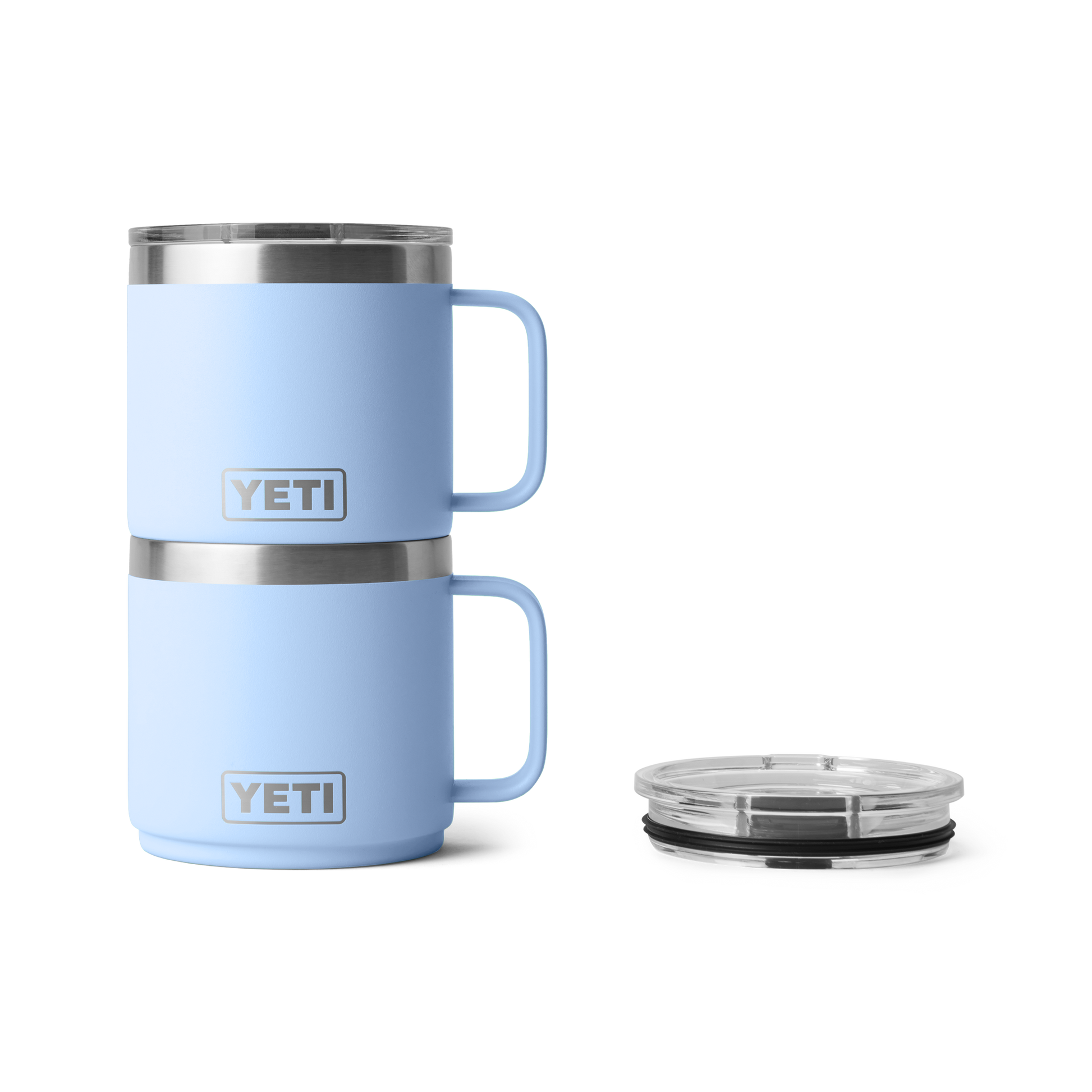 YETI Rambler® Empilable Tasse 14 oz (414 ml) Big Sky Blue