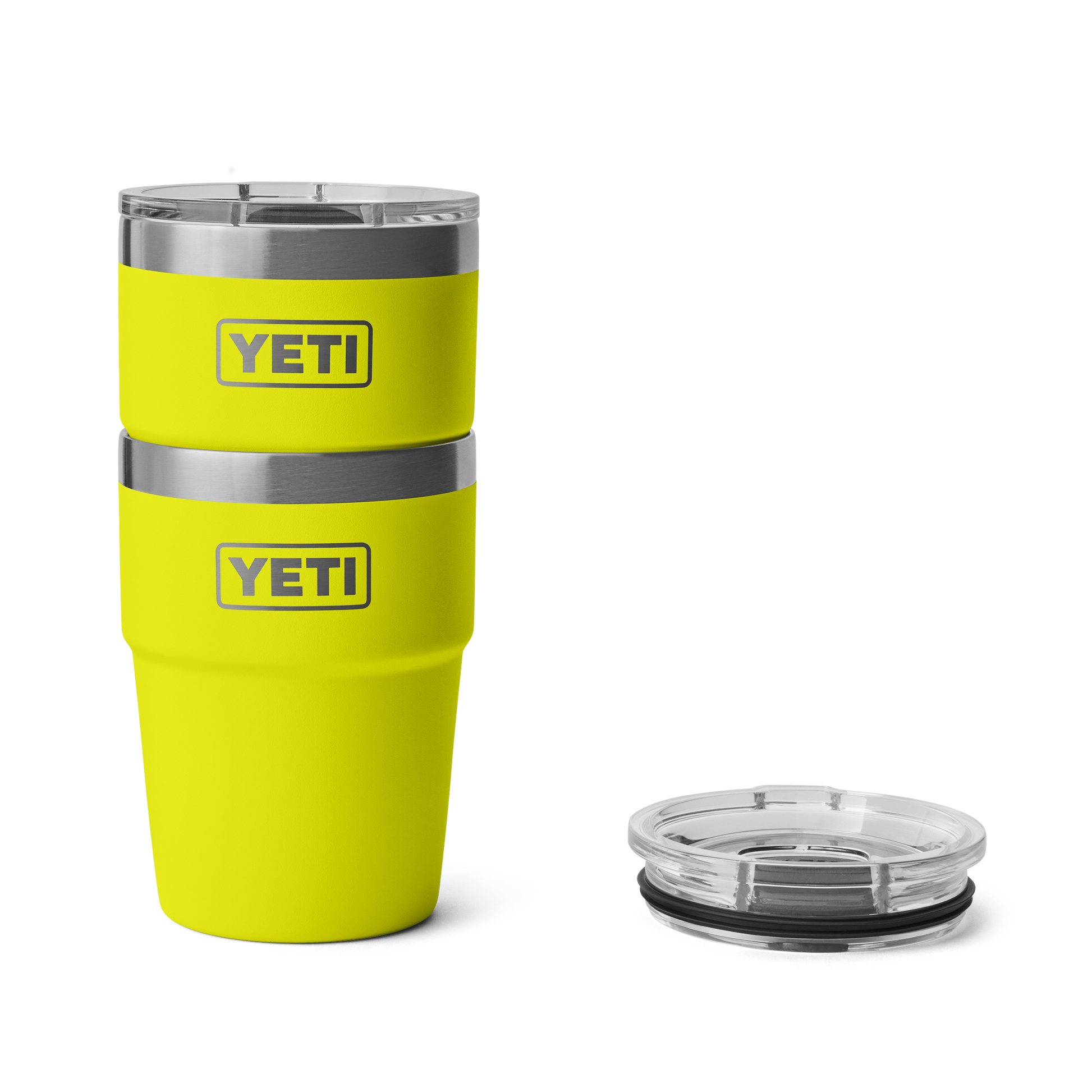 YETI Rambler® Verre empilable de 16 oz (473 ml) Firefly Yellow