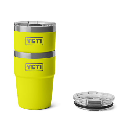 YETI Rambler® Verre empilable de 16 oz (473 ml) Firefly Yellow