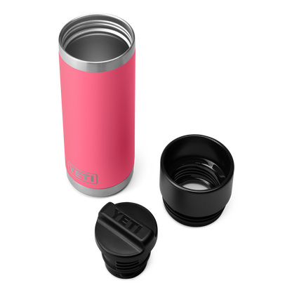 YETI Rambler® Bouteille 18 oz (532 ml) avec bouchon Hotshot Tropical Pink