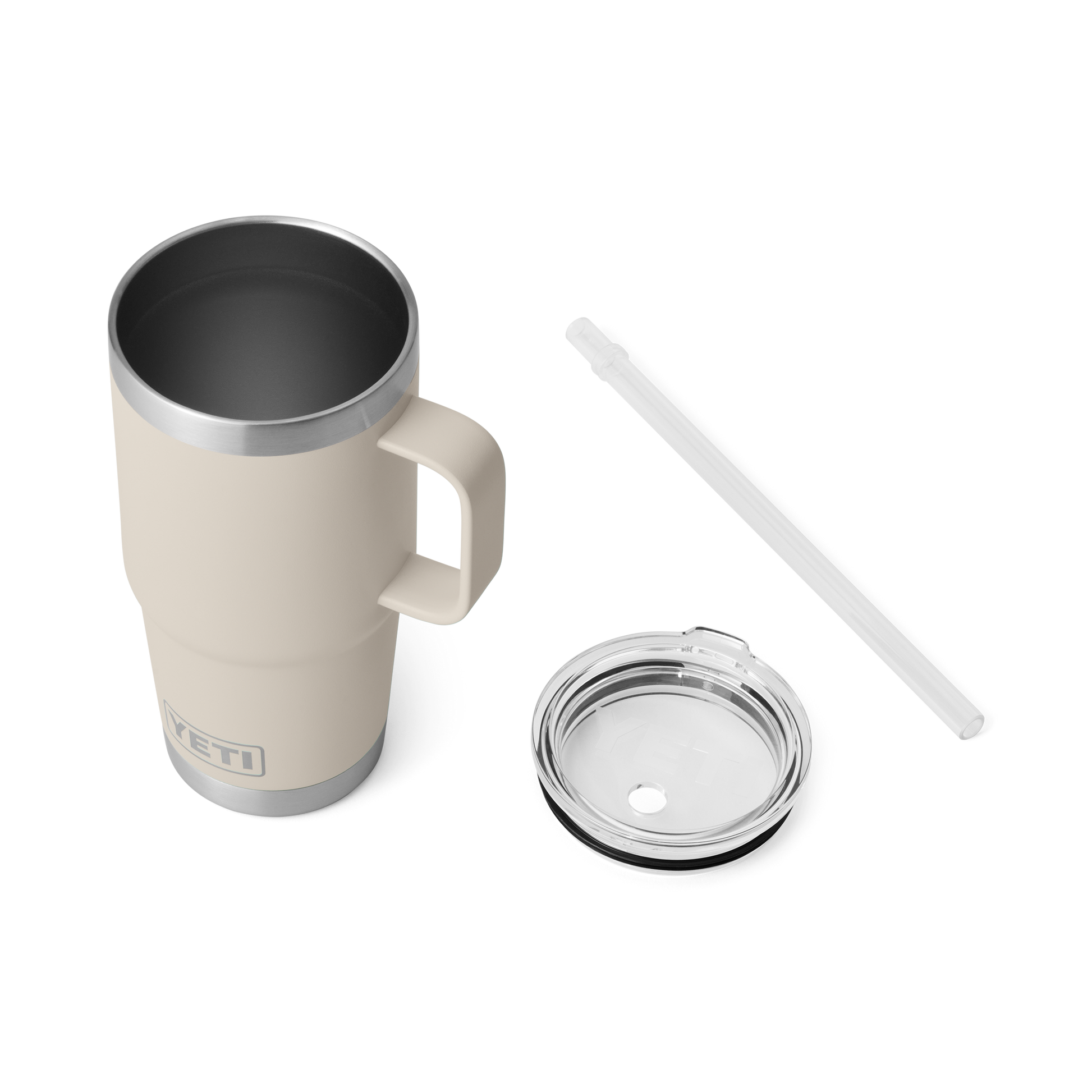 YETI Rambler® Mug De 25 oz (710 ml) Avec couvercle à paille Cape Taupe