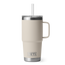 YETI Rambler® Mug De 25 oz (710 ml) Avec couvercle à paille Cape Taupe