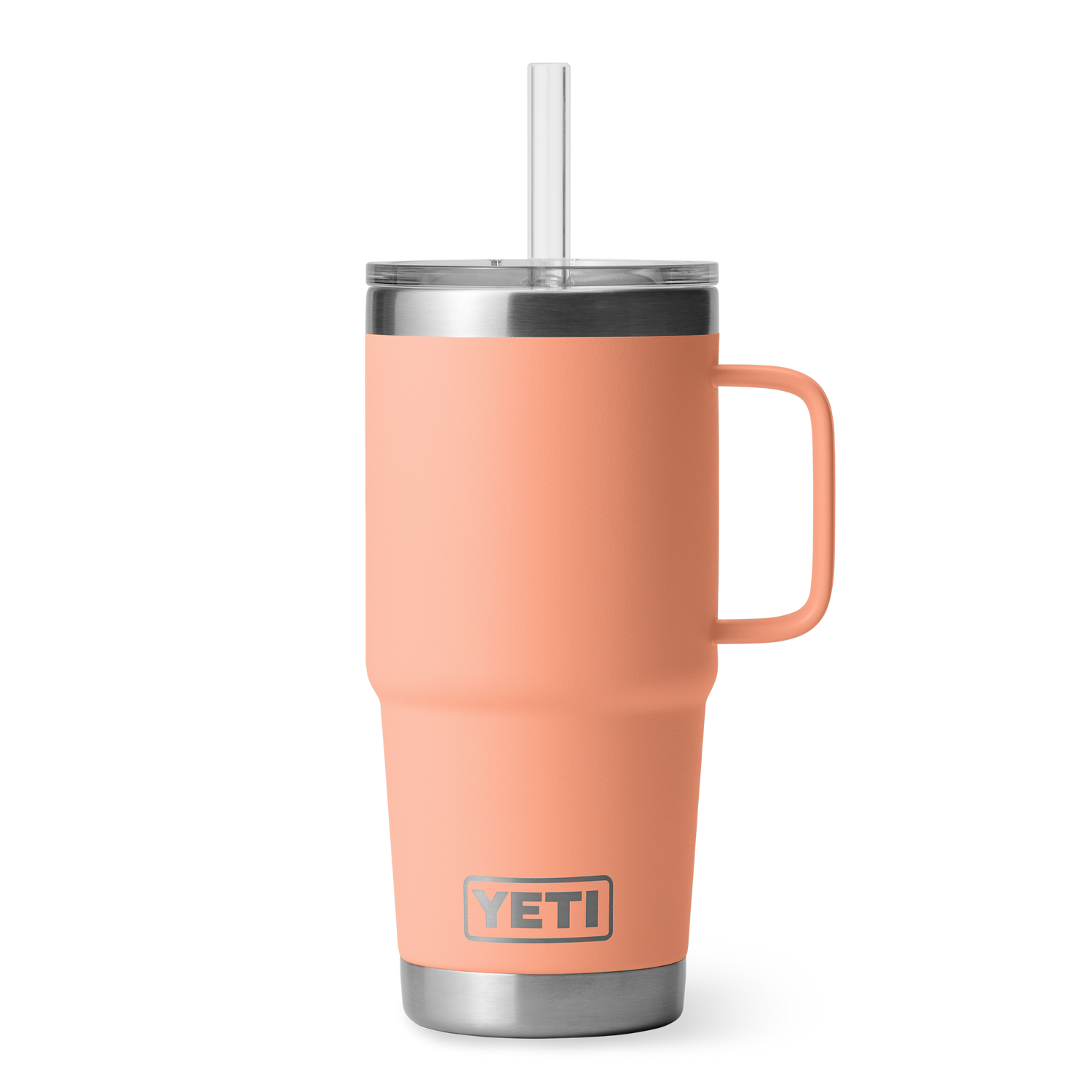 YETI Rambler® Mug De 25 oz (710 ml) Avec couvercle à paille Lowcountry Peach