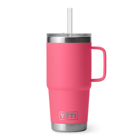 YETI Rambler® Mug De 25 oz (710 ml) Avec couvercle à paille Tropical Pink