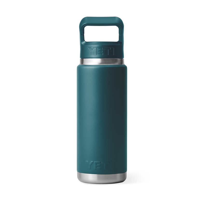 YETI Rambler® Bouteille de 26 oz (739 ml) avec bouchon à paille Agave Teal