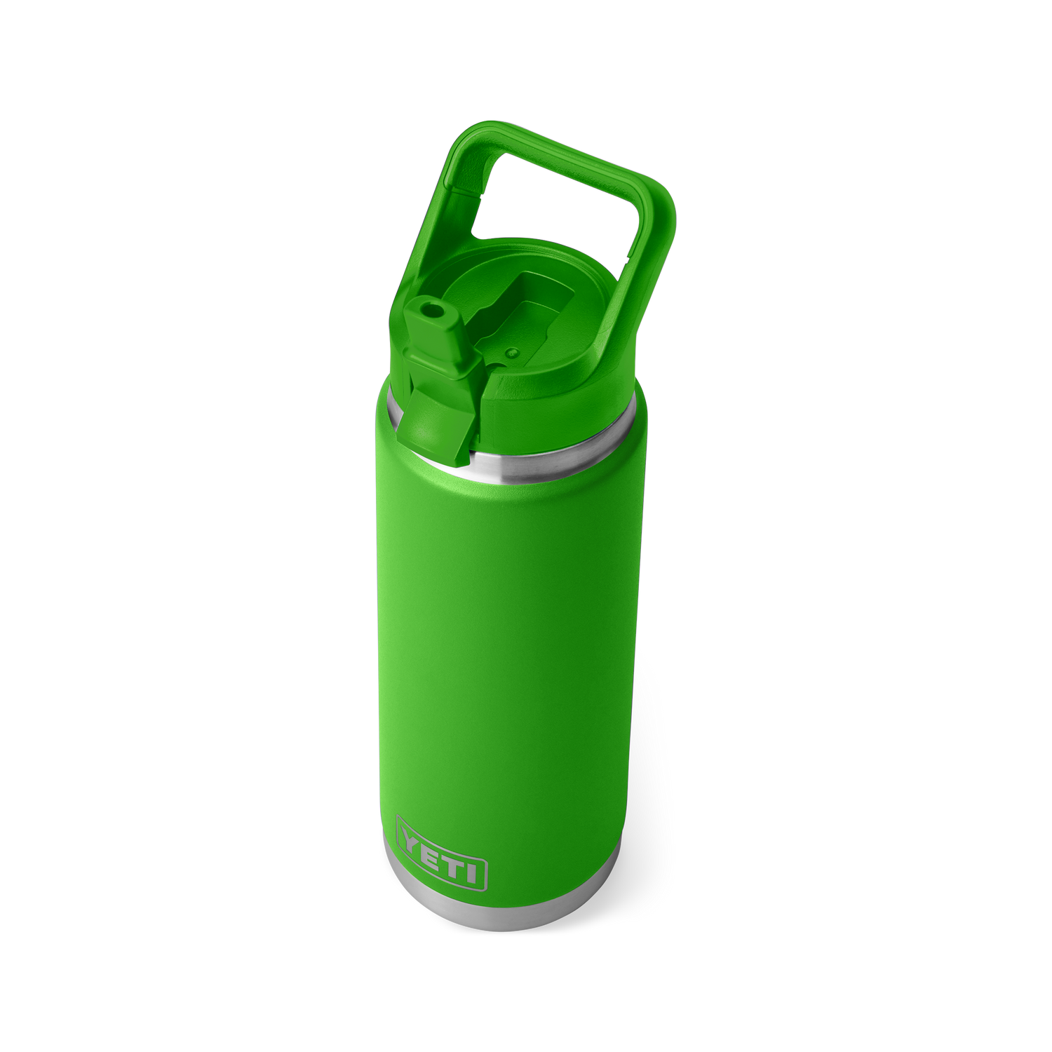 YETI Rambler® Bouteille de 26 oz (739 ml) avec bouchon à paille Canopy Green