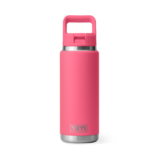 YETI Rambler® 26 oz (769 ml) Bottle With Straw Cap Tropical Pink