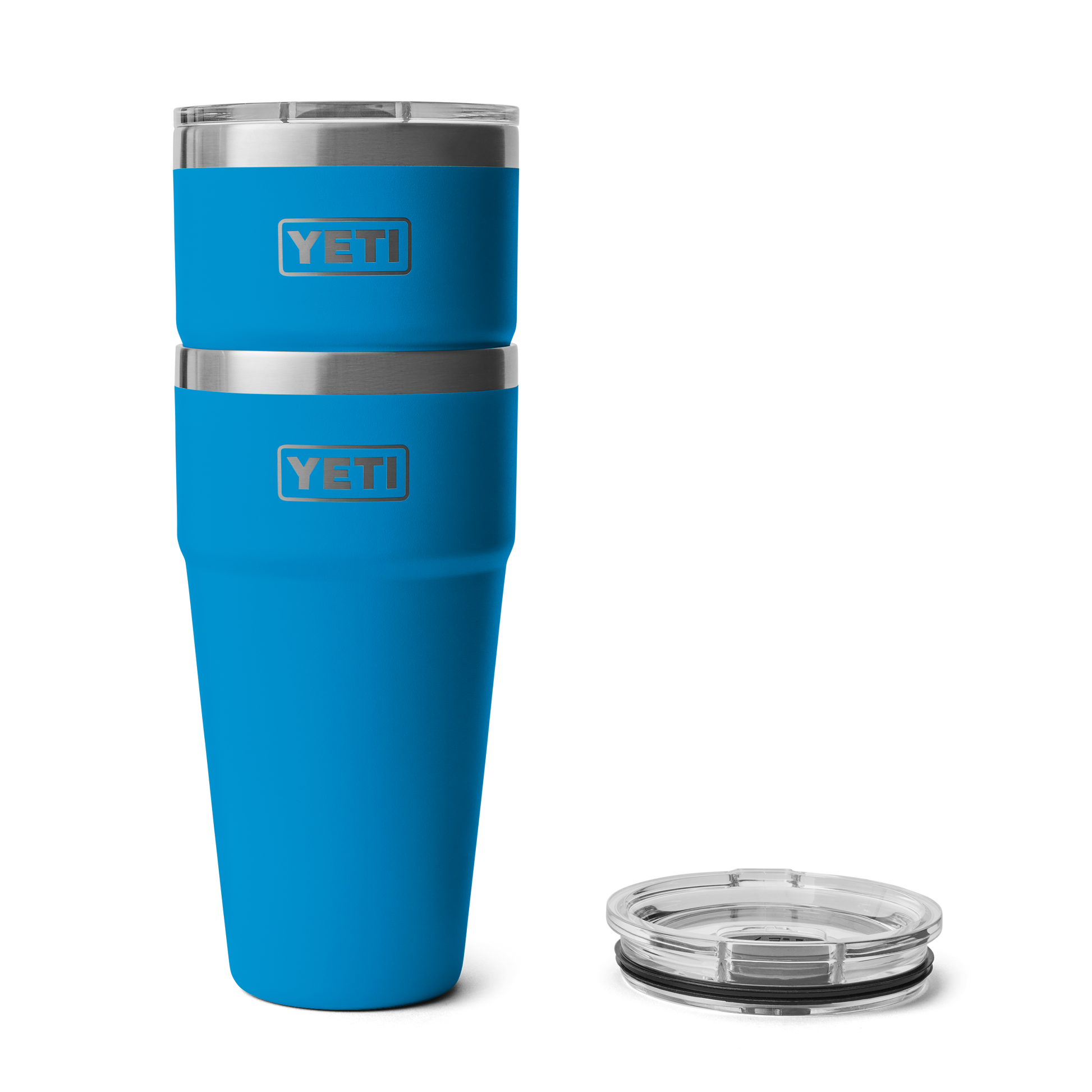 YETI Rambler® Verre empilable de 30 oz (887 ml) Big Wave Blue