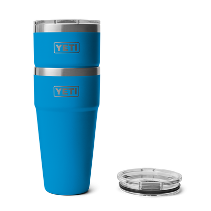 YETI Rambler® Verre empilable de 30 oz (887 ml) Big Wave Blue