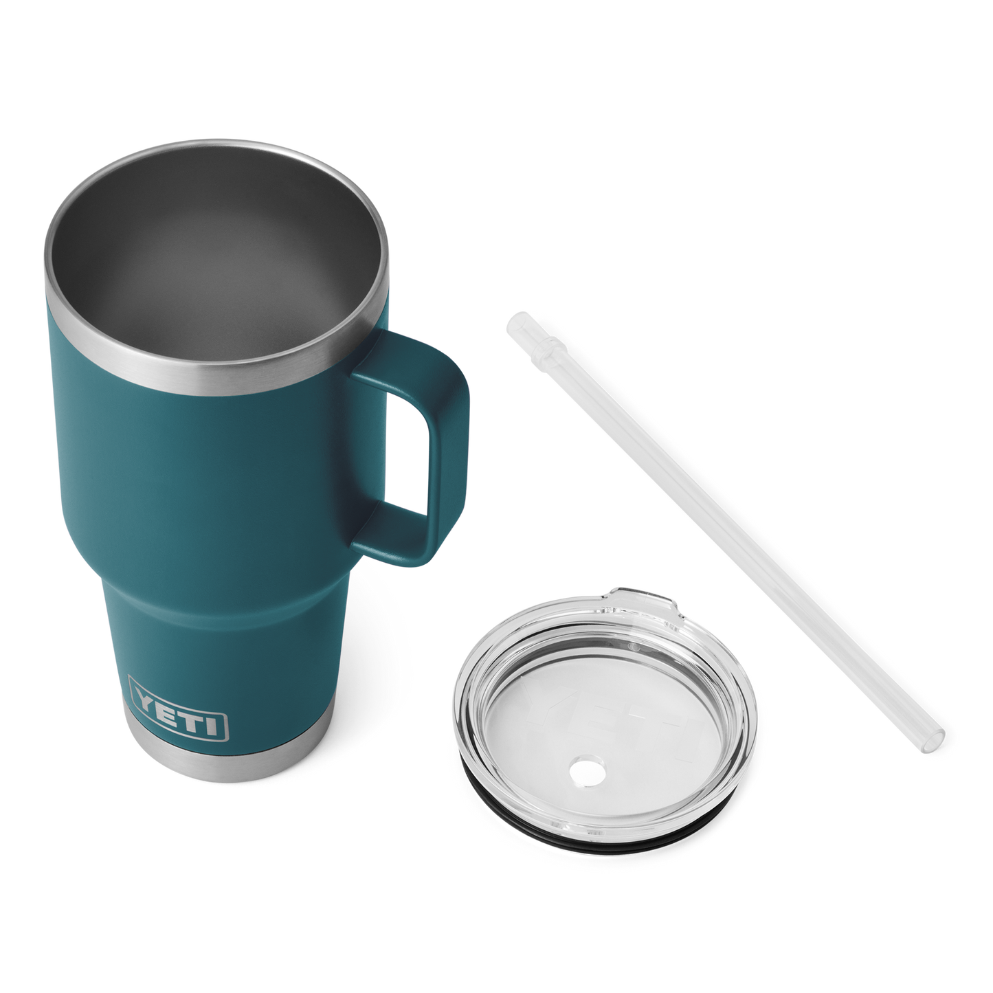 YETI Rambler® Mug De 35 oz (994 ml) Avec couvercle à paille Agave Teal