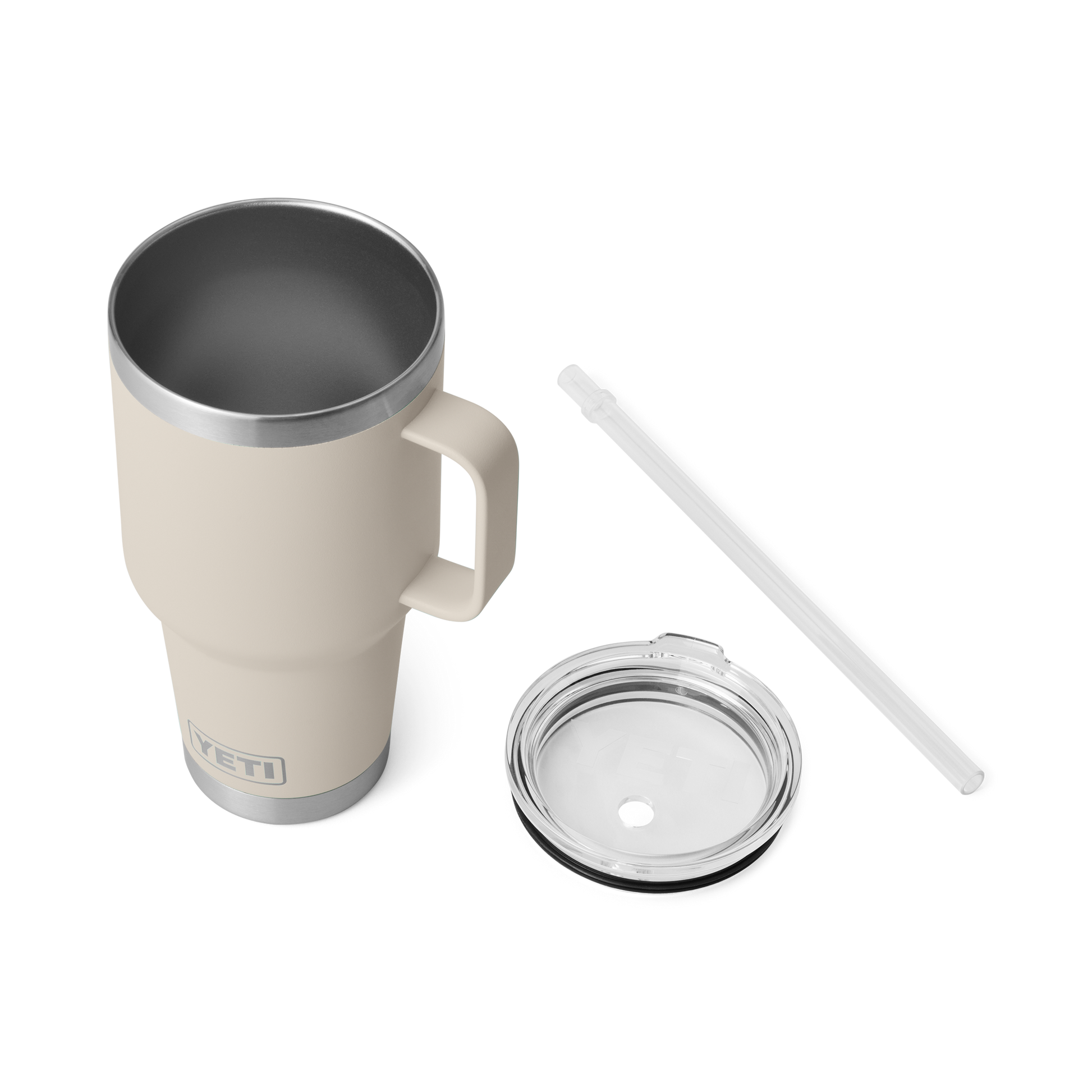 YETI Rambler® Mug De 35 oz (994 ml) Avec couvercle à paille Cape Taupe