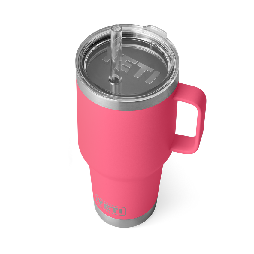 YETI Rambler® Mug De 35 oz (994 ml) Avec couvercle à paille Tropical Pink