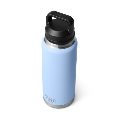 YETI Rambler® Bouteille 36 oz (1065 ml) avec bouchon Chug Big Sky Blue