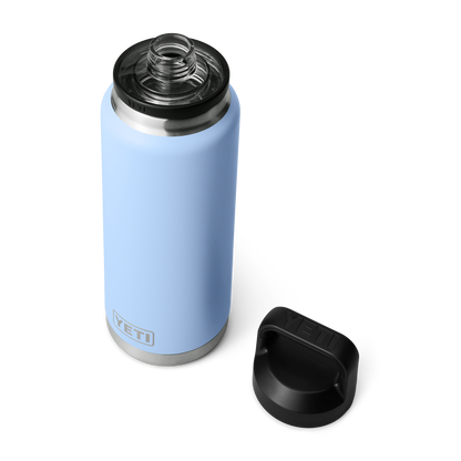 YETI Rambler® Bouteille 36 oz (1065 ml) avec bouchon Chug Big Sky Blue