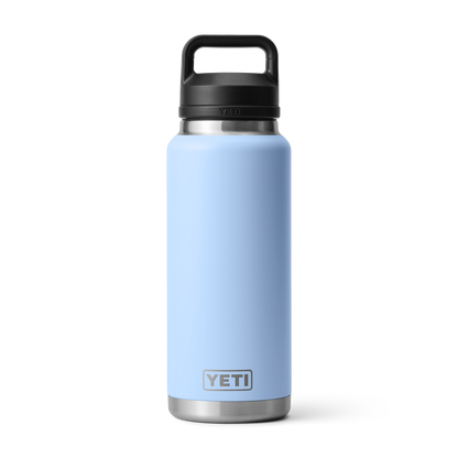 YETI Rambler® Bouteille 36 oz (1065 ml) avec bouchon Chug Big Sky Blue