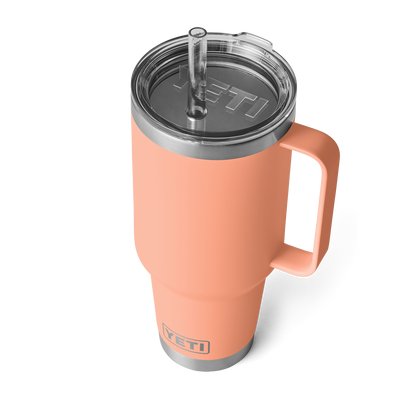 YETI Rambler® Mug De 42 oz (1242 ml) Avec couvercle à paille Lowcountry Peach