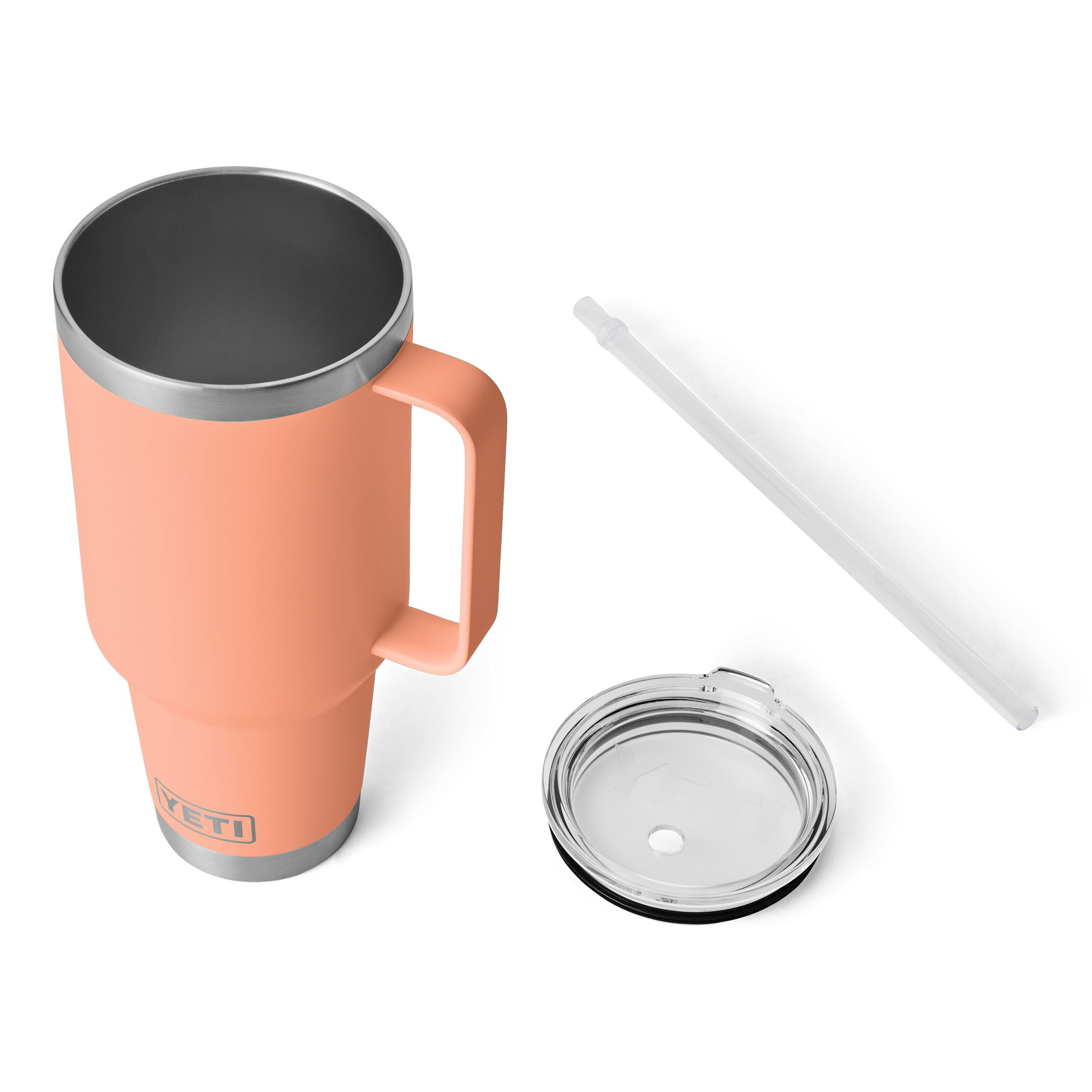 YETI Rambler® Mug De 42 oz (1242 ml) Avec couvercle à paille Lowcountry Peach