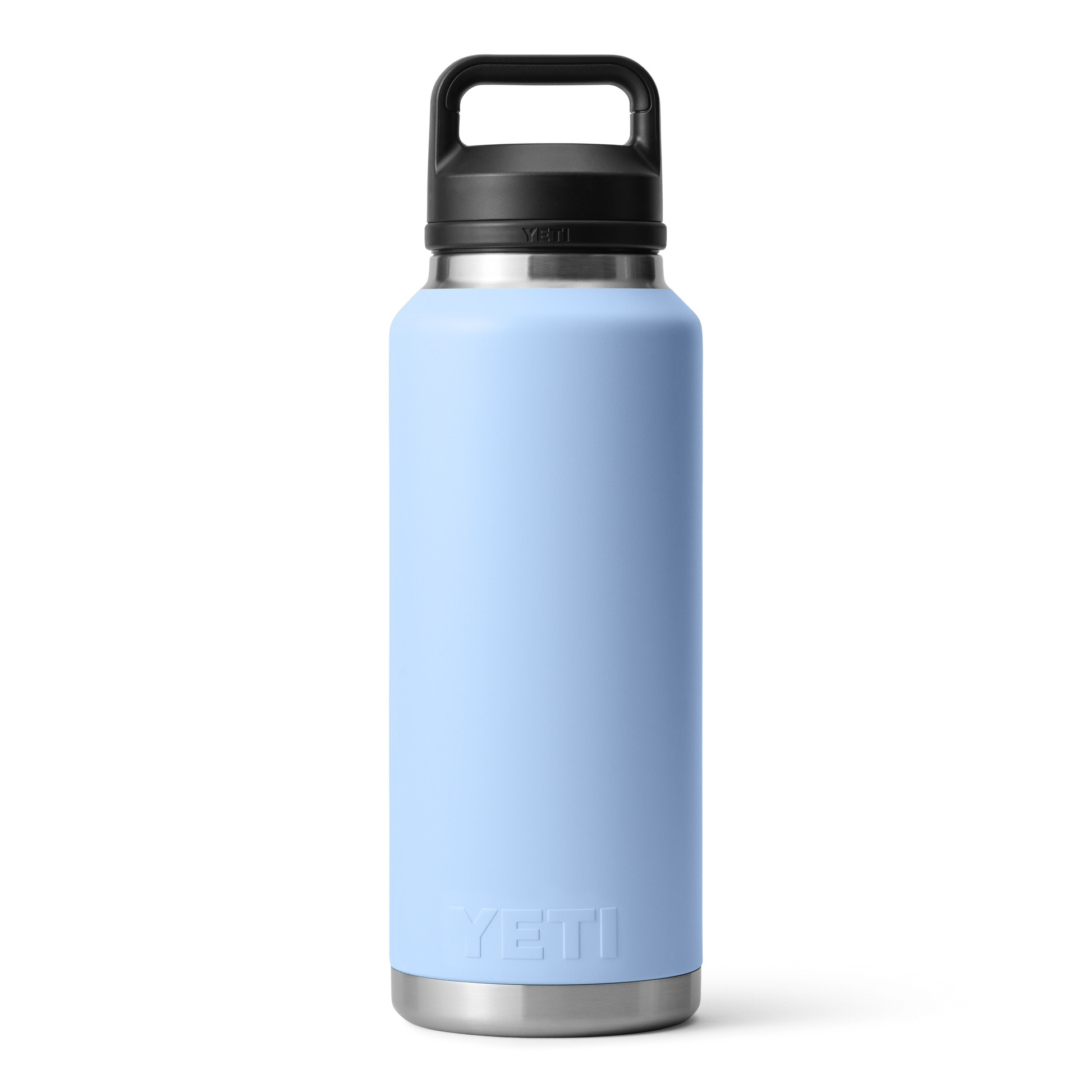YETI Rambler® Bouteille 46 oz (1,4 l) avec bouchon Chug Big Sky Blue