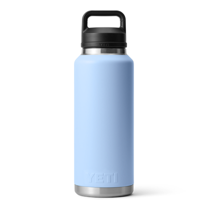 YETI Rambler® Bouteille 46 oz (1,4 l) avec bouchon Chug Big Sky Blue