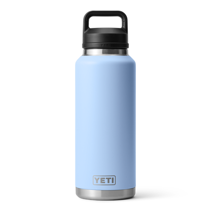 YETI Rambler® Bouteille 46 oz (1,4 l) avec bouchon Chug Big Sky Blue