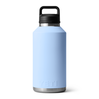 YETI Rambler® Bouteille 64 oz (1,9 l) avec bouchon Chug Big Sky Blue
