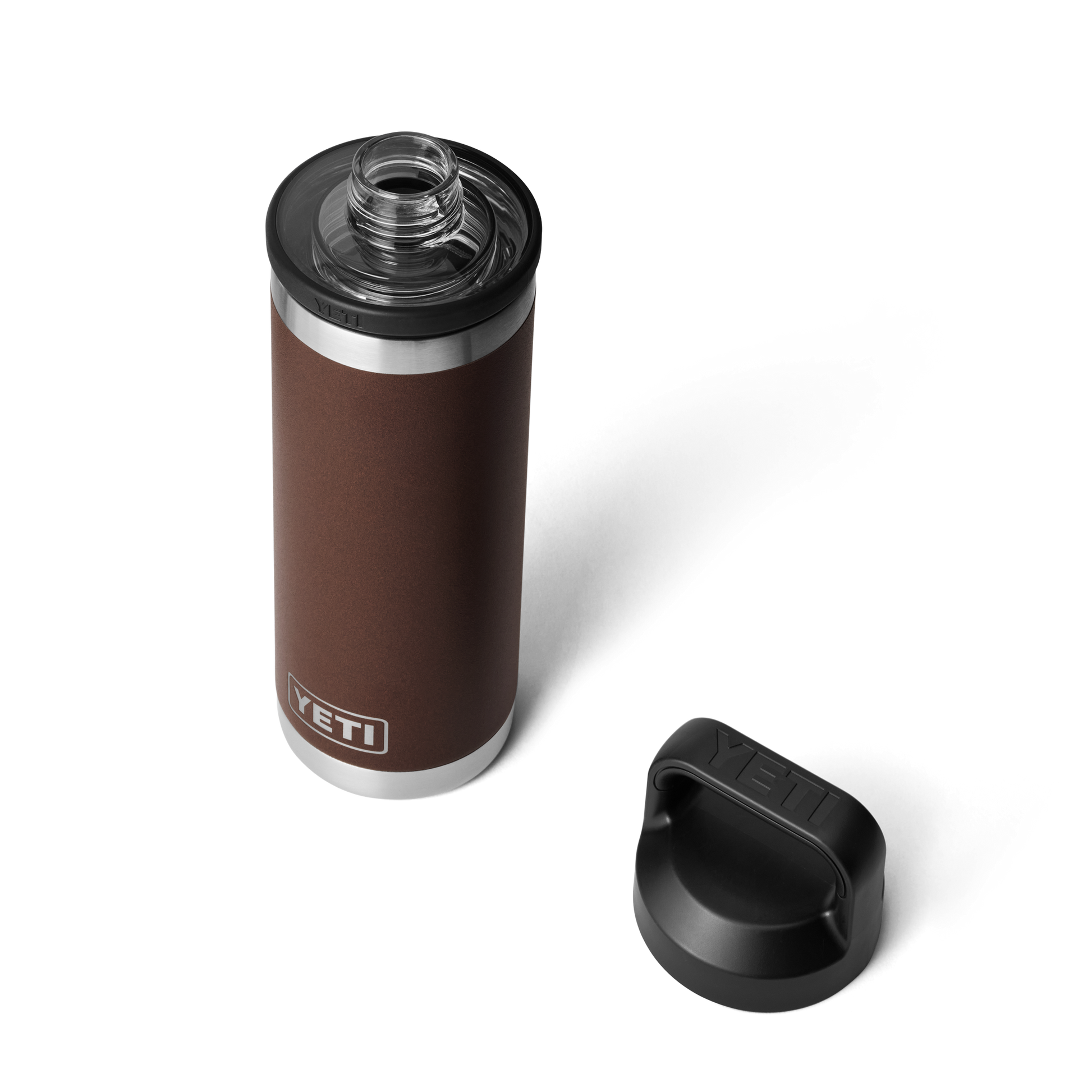 YETI Rambler® Bouteille 18 oz (532 ml) Wetlands Brown