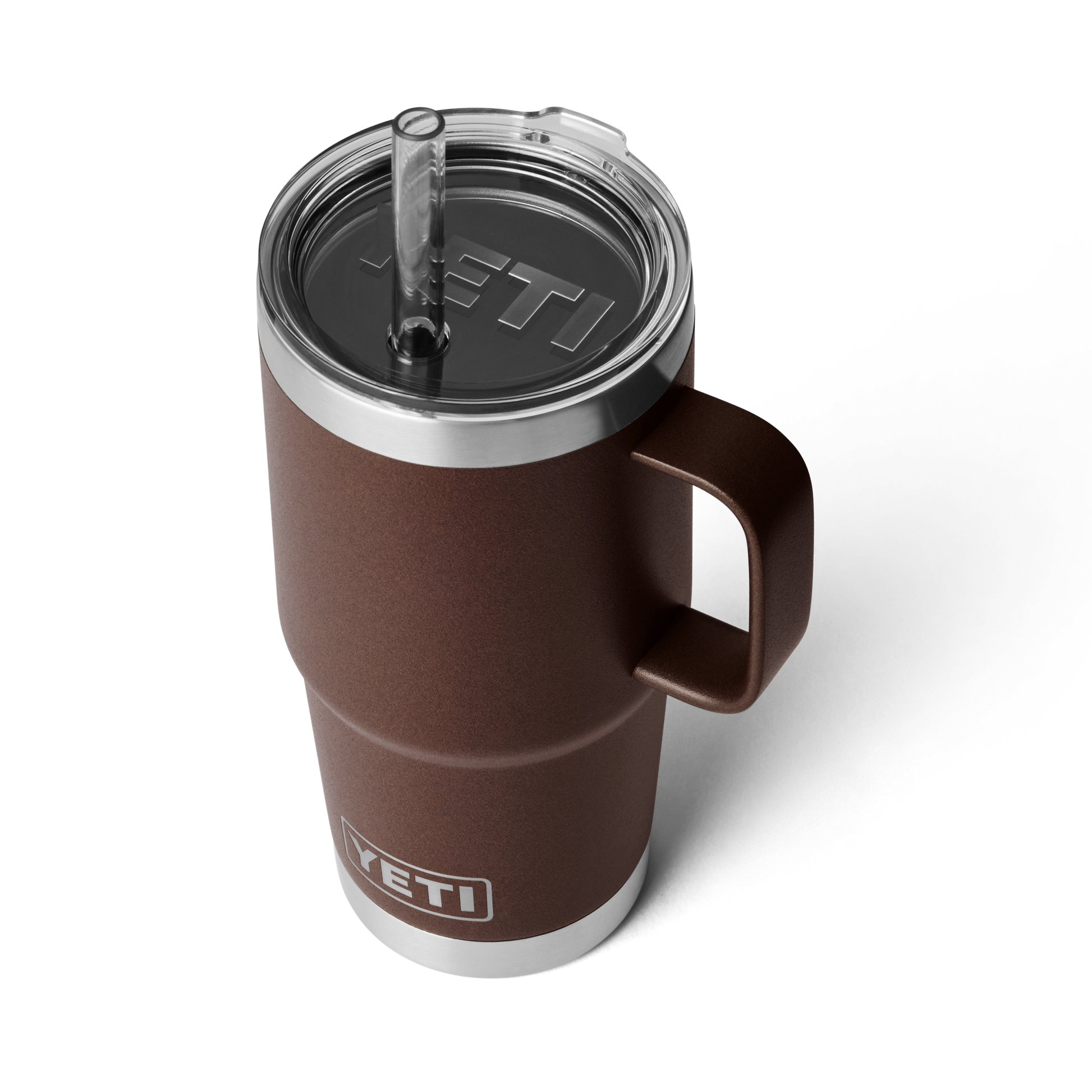 YETI Rambler® Mug De 25 oz (710 ml) Avec couvercle à paille Wetlands Brown