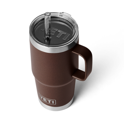 YETI Rambler® Mug De 25 oz (710 ml) Avec couvercle à paille Wetlands Brown