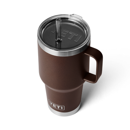 YETI Rambler® Mug De 35 oz (994 ml) Avec couvercle à paille Wetlands Brown