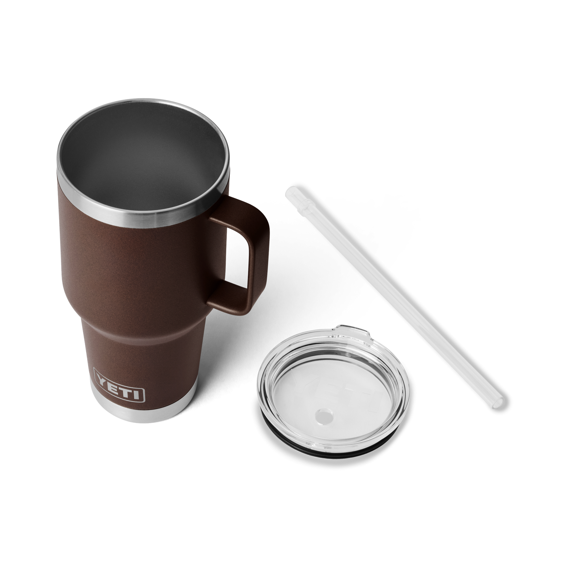 YETI Rambler® Mug De 35 oz (994 ml) Avec couvercle à paille Wetlands Brown