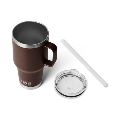 YETI Rambler® Mug De 35 oz (994 ml) Avec couvercle à paille Wetlands Brown