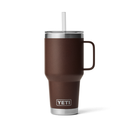 YETI Rambler® Mug De 35 oz (994 ml) Avec couvercle à paille Wetlands Brown