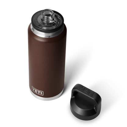 YETI Rambler® Bouteille 36 oz (1065 ml) avec bouchon Chug Wetlands Brown