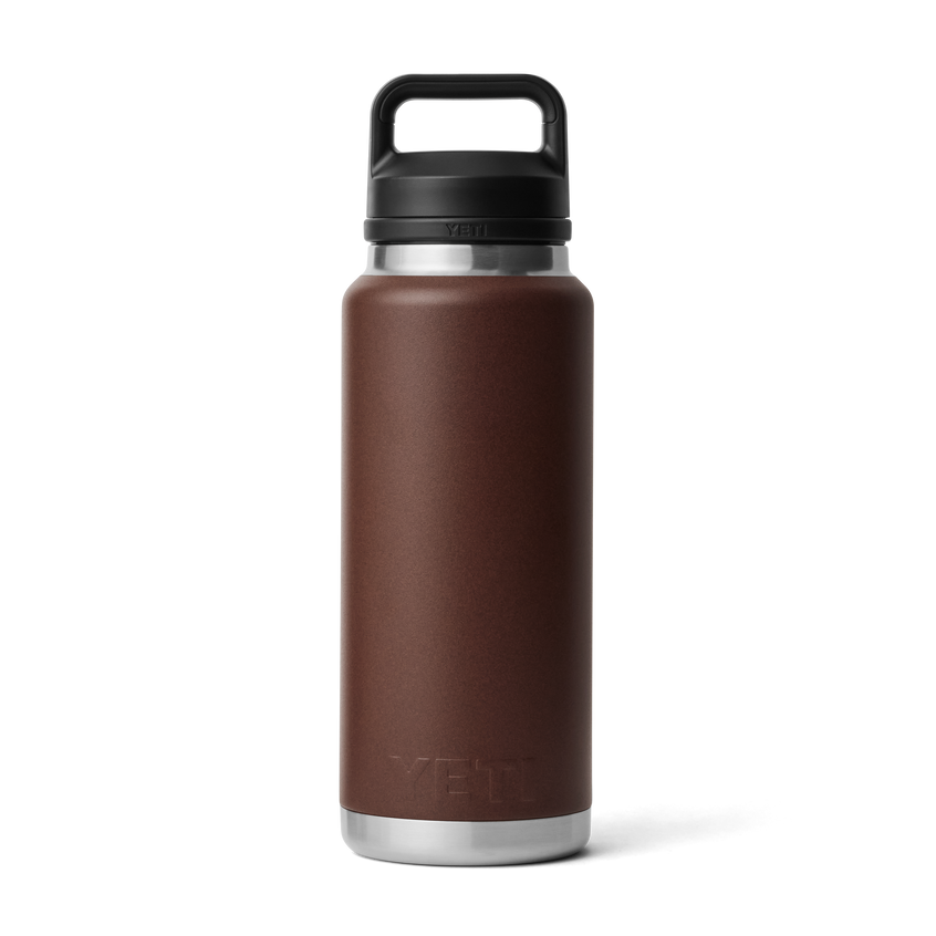 YETI Rambler® Bouteille 36 oz (1065 ml) avec bouchon Chug Wetlands Brown