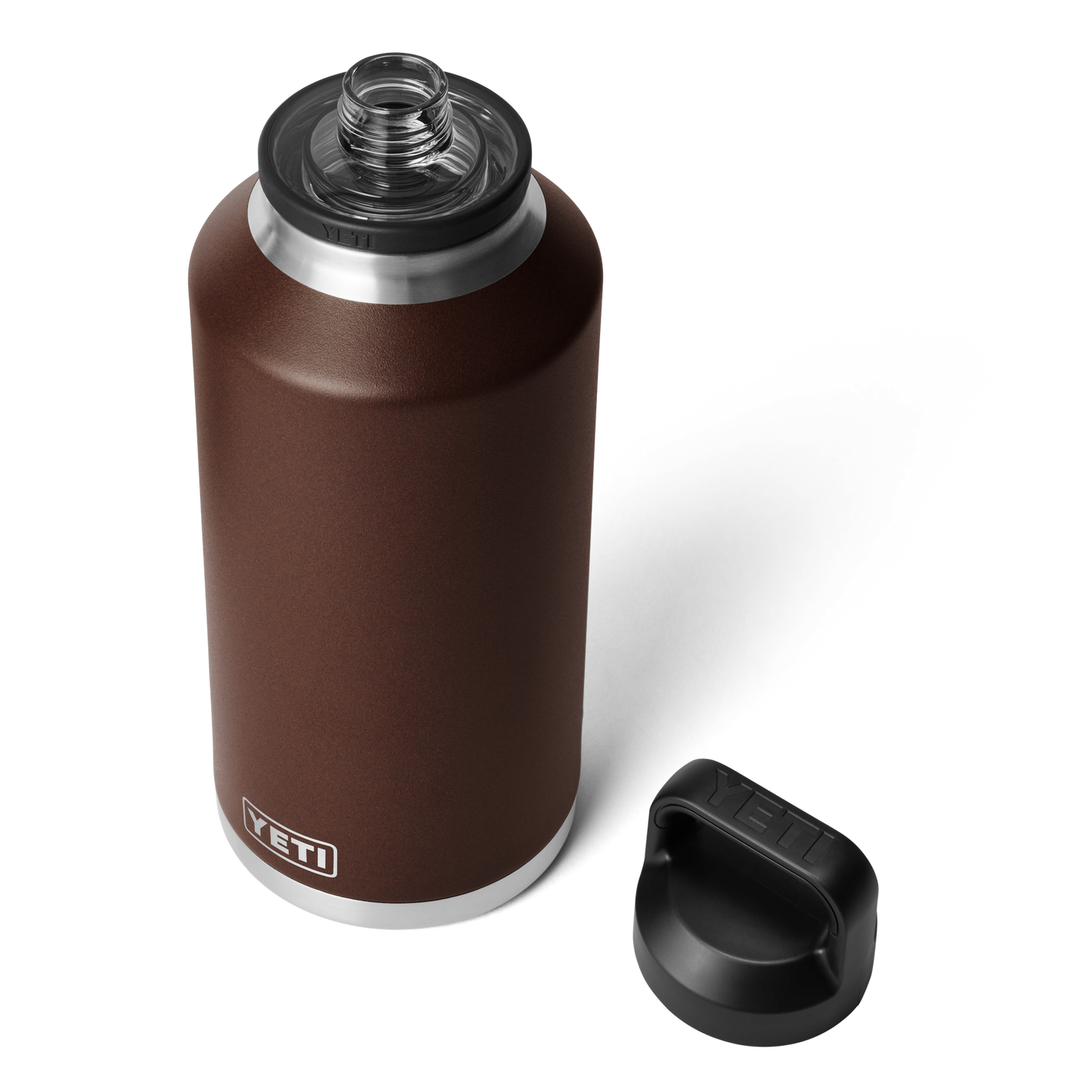 YETI Rambler® Bouteille 64 oz (1,9 l) avec bouchon Chug Wetlands Brown